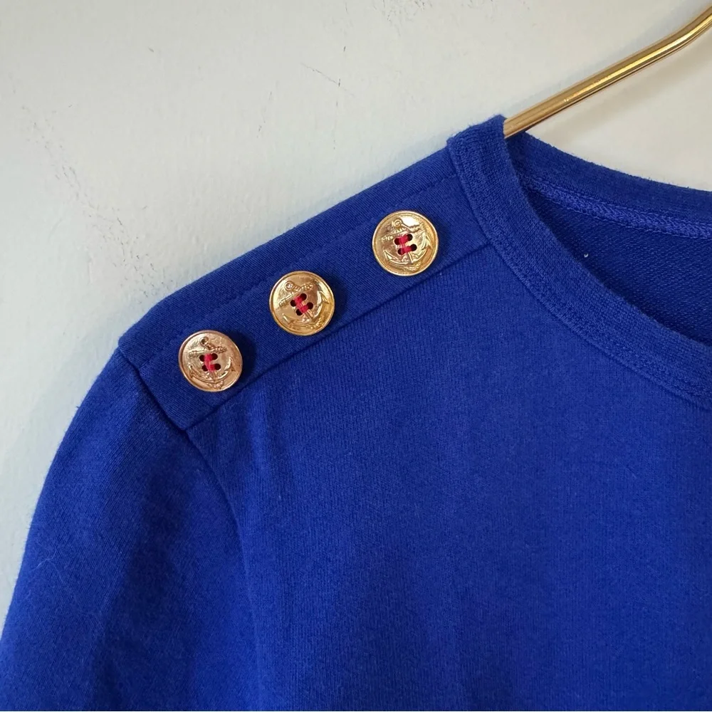 Muveil The Sailor Collection Nautical Bell Sleeve Swing Top 40 / M - L - Picture 3 of 9